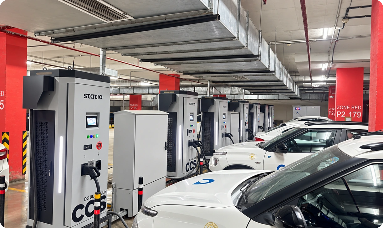 Statiq fleet charging station 1