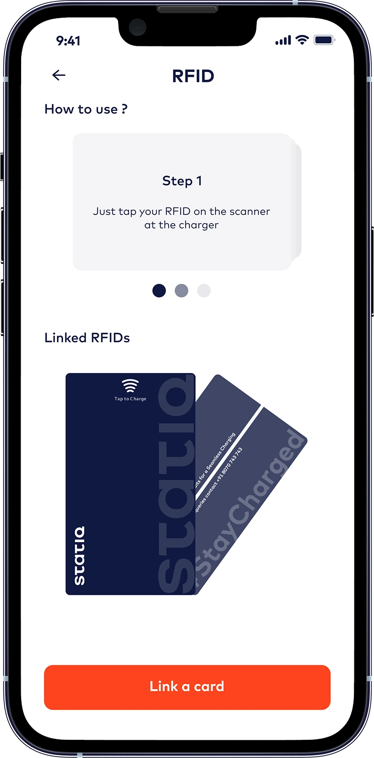 RFID Charging & Linking 