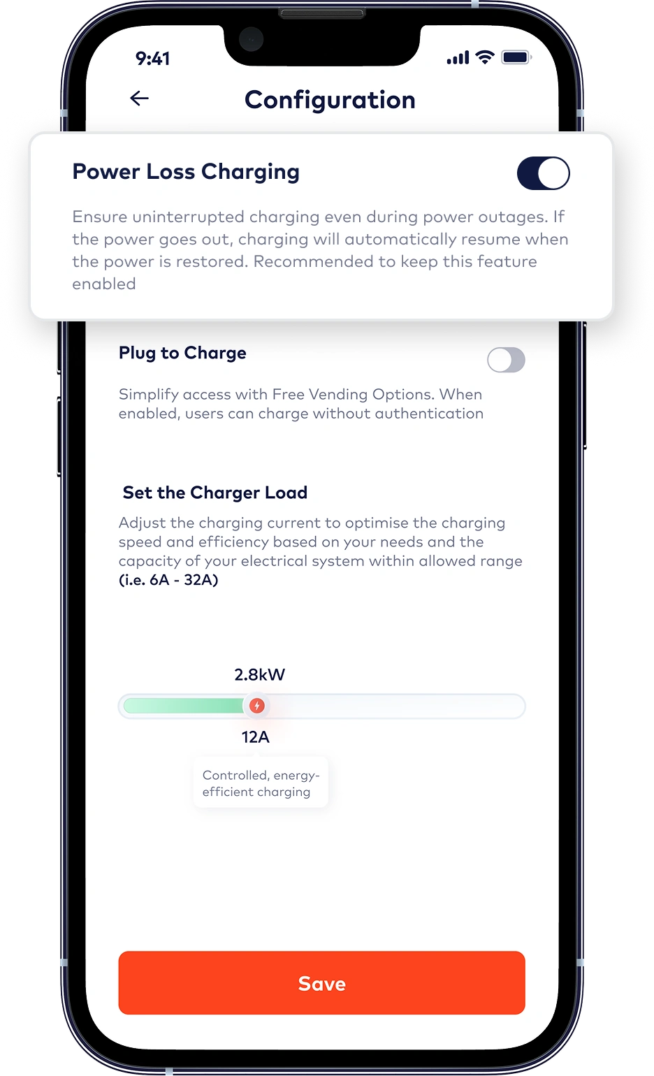 Power Loss Charging  